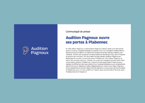 Communiqué de presse