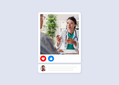 Création d’un post social média